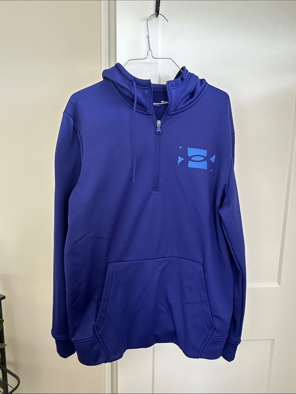 Under Armour Royal Blue Half-Zip Pullover Hoodie